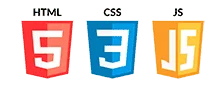 html css js