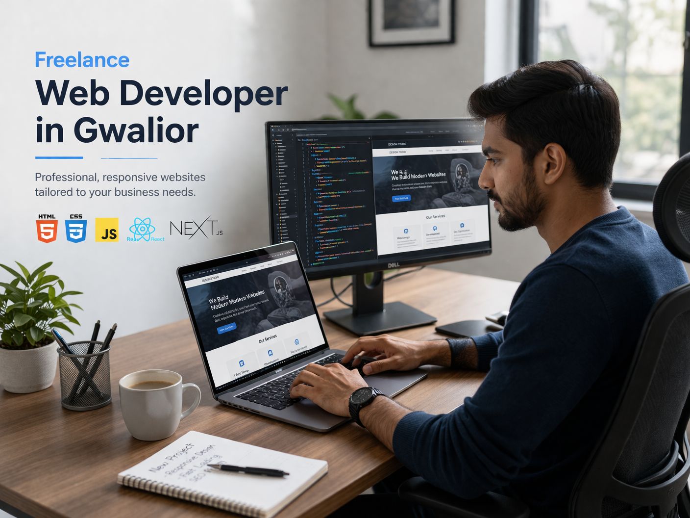 Freelance Web Developer in Gwalior